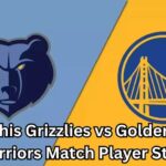 Memphis Grizzlies vs Golden State Warriors Match Player Stats