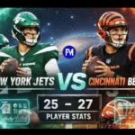 new york jets vs bengals match player stats